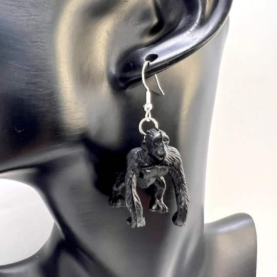 Monkey Gorilla Earrings