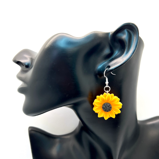 Sun Flower Earrings