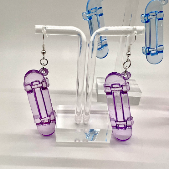 Skateboard Earrings