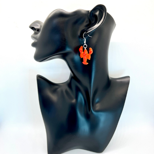Red Lobster Earrings