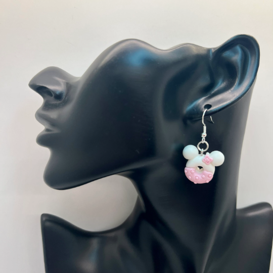 Minnie Donut Earrings