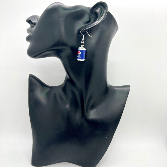 Pepsi Can Earrings