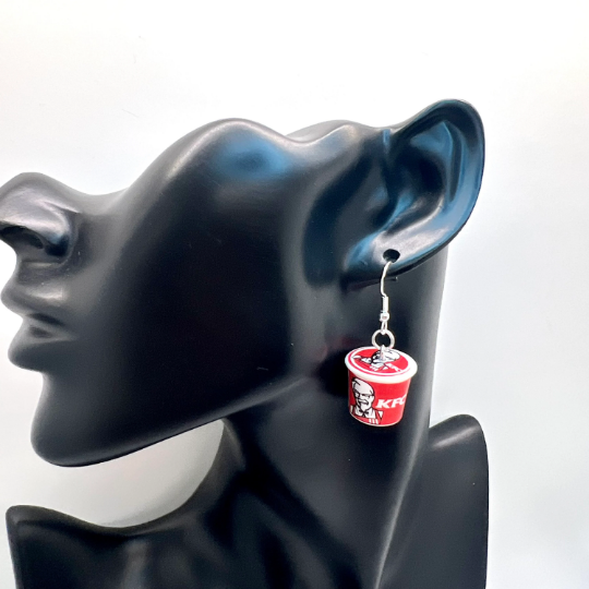 KFC Bucket Earrings