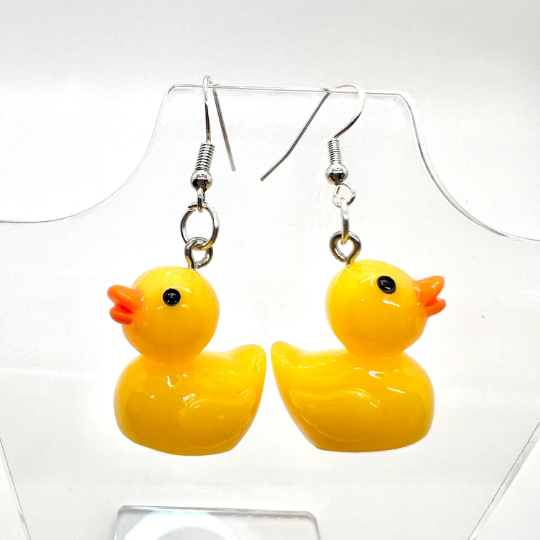 Rubber Duck Earrings