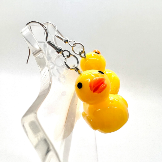 Rubber Duck Earrings
