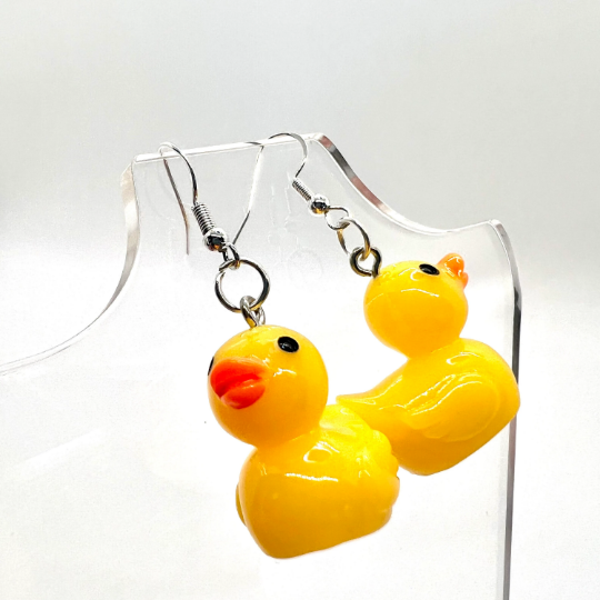 Rubber Duck Earrings