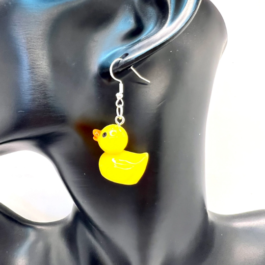 Rubber Duck Earrings