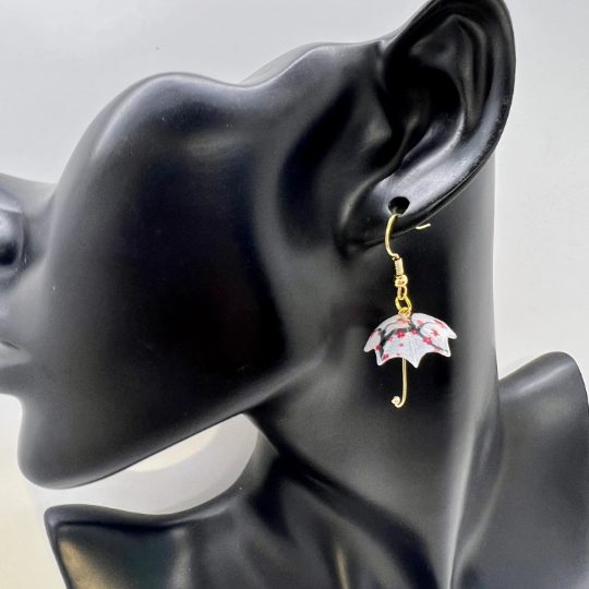Floral Umbrella Earrings