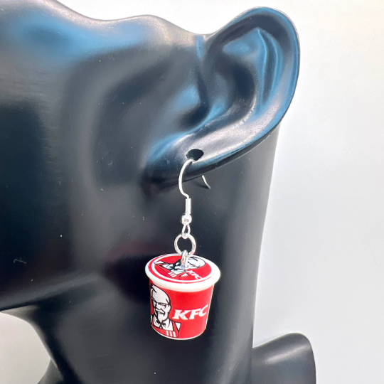 KFC Bucket Earrings
