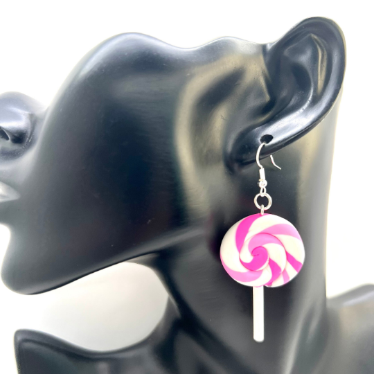 Lollipop Swirl Earrings