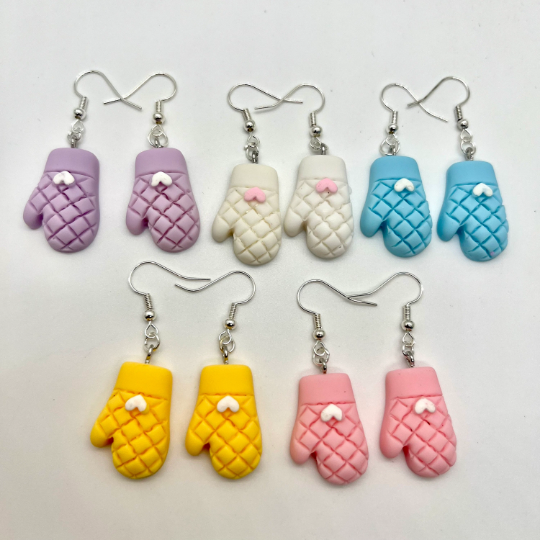 Oven Mit Glove Earrings
