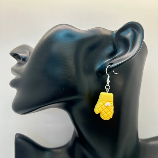Oven Mit Glove Earrings