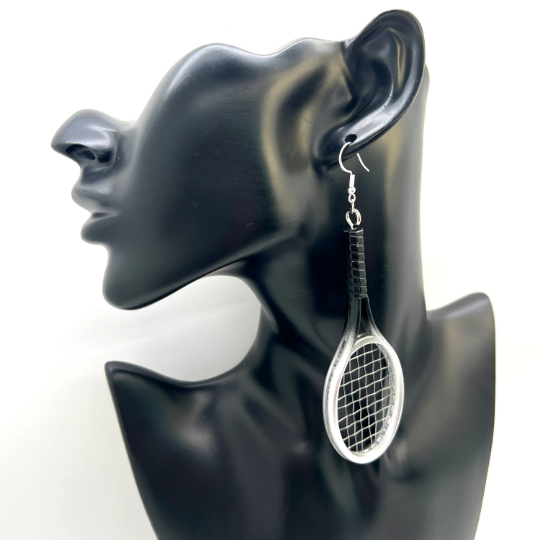 Tennis Racket Earrings