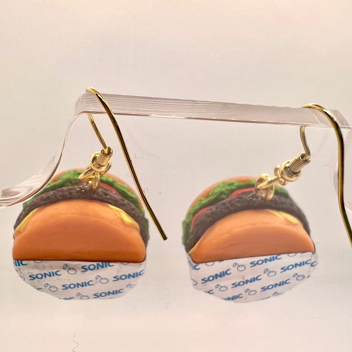 Sonic Burger Earrings