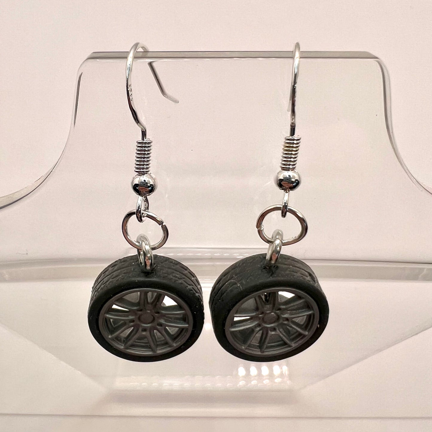 Car Wheel Earrings