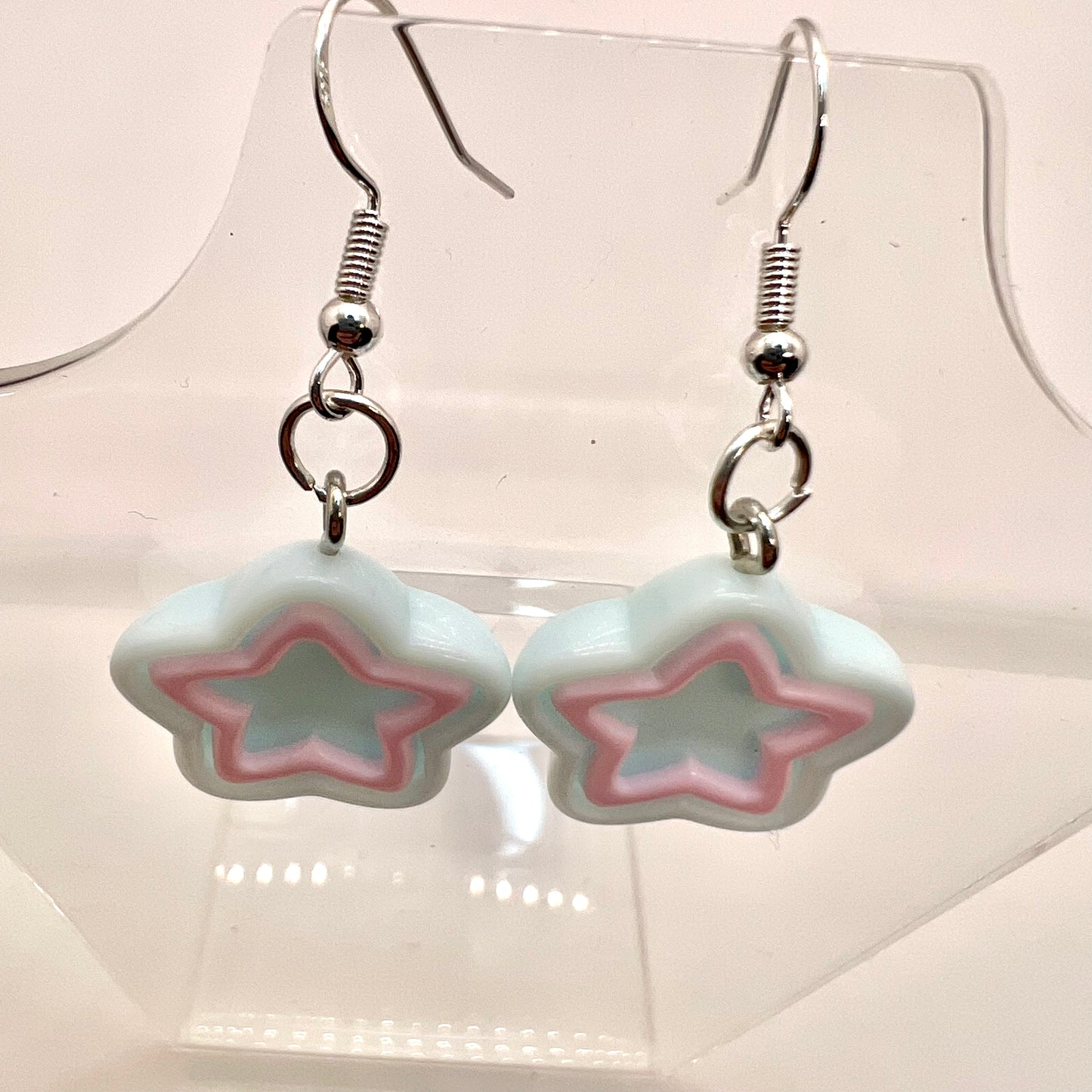 Pastel Star Earrings