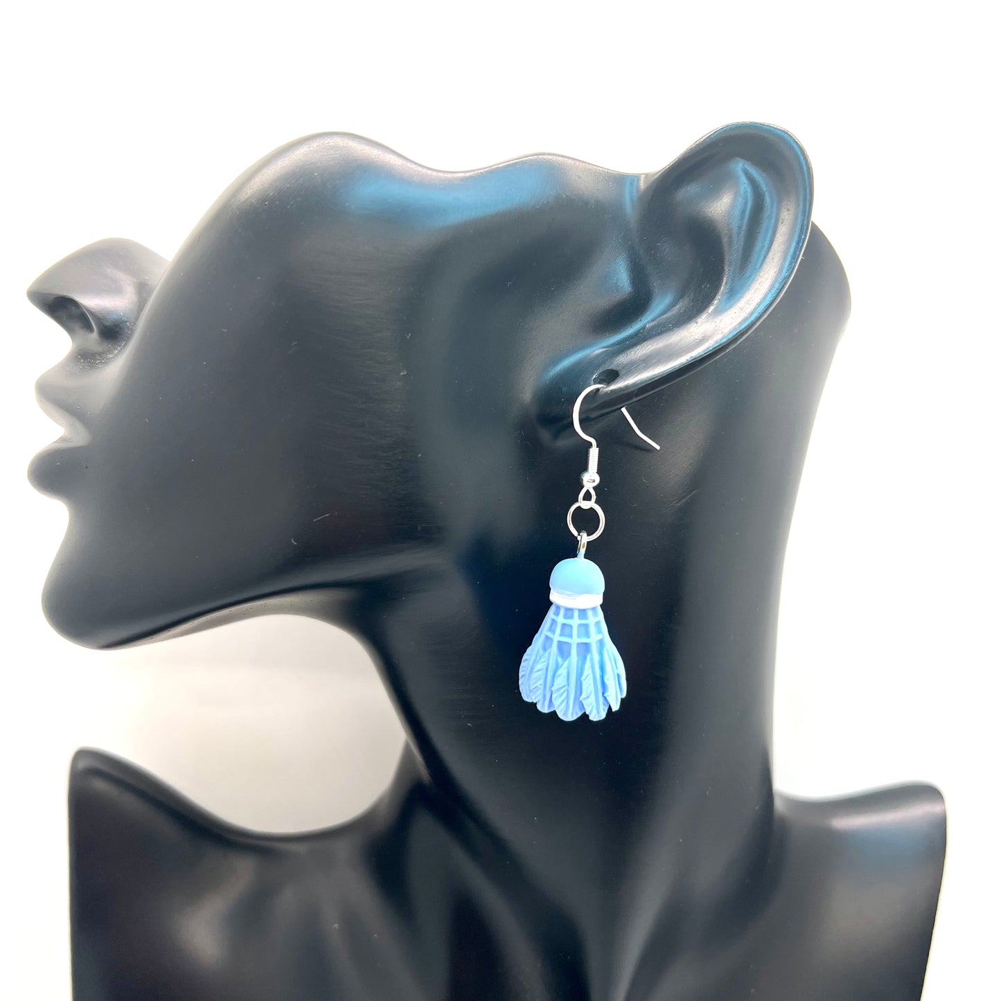 Badminton Birdie Earrings