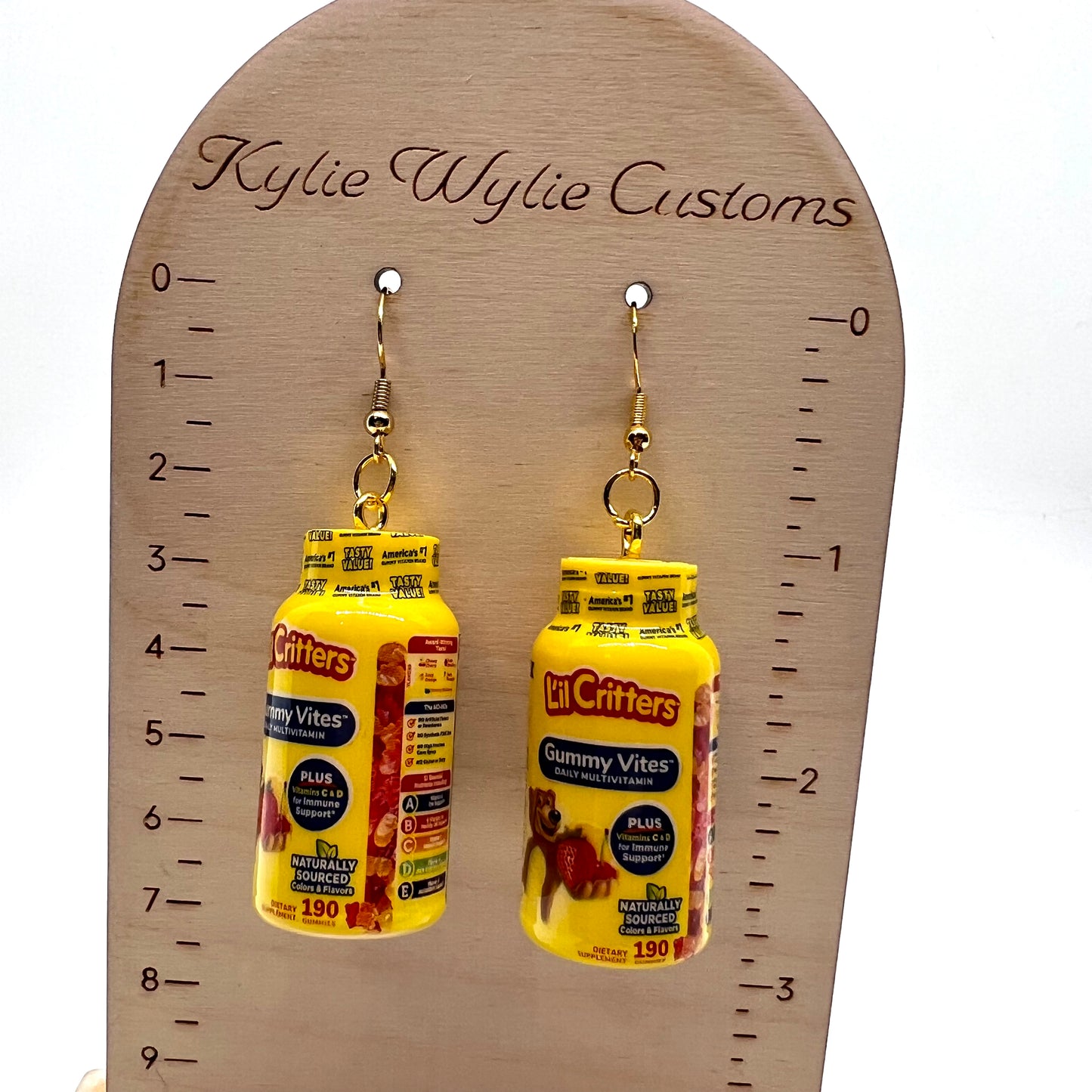 Lil Critters Vitamins Earrings