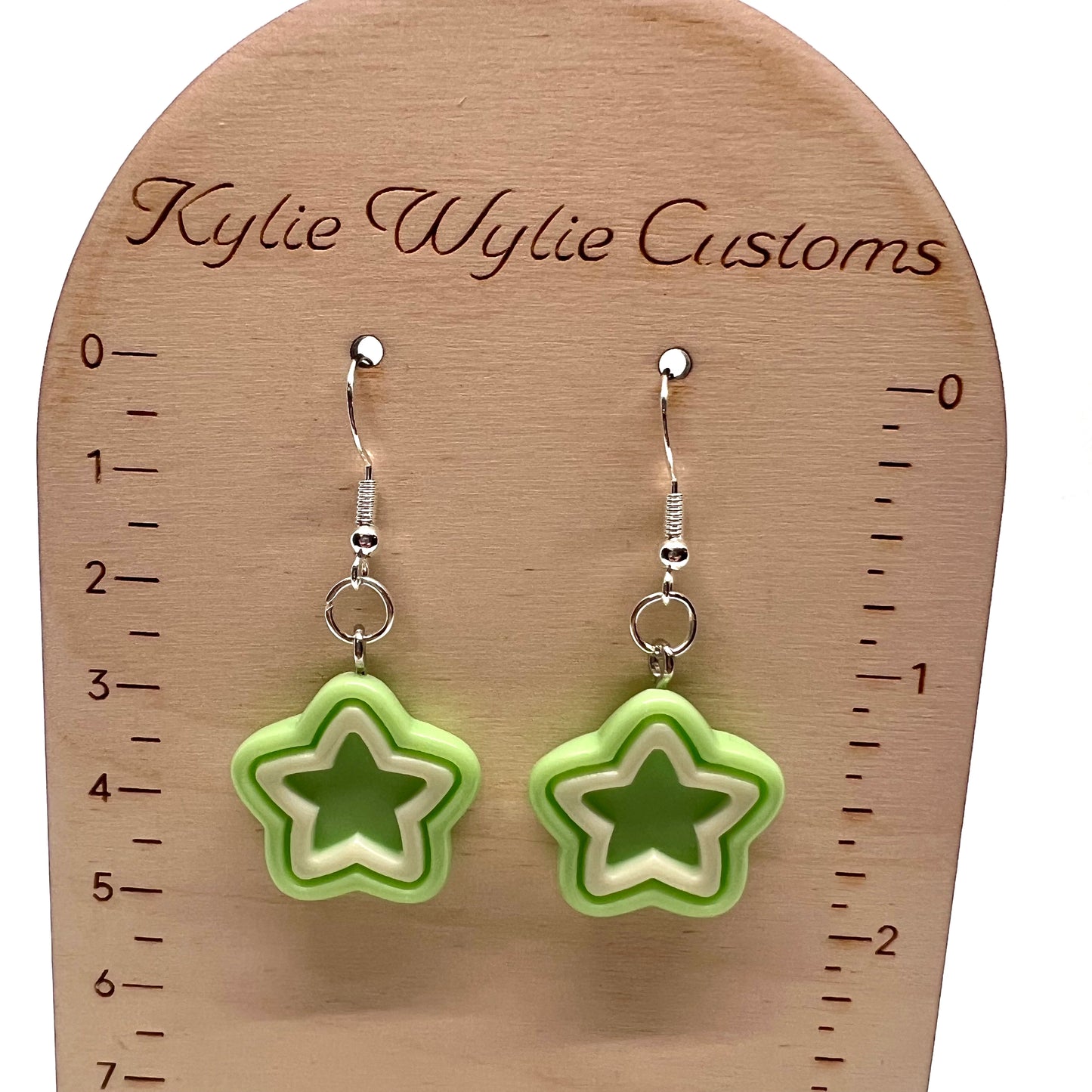 Pastel Star Earrings