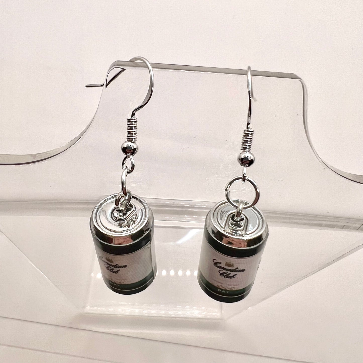 Canadian Club Can Earrings