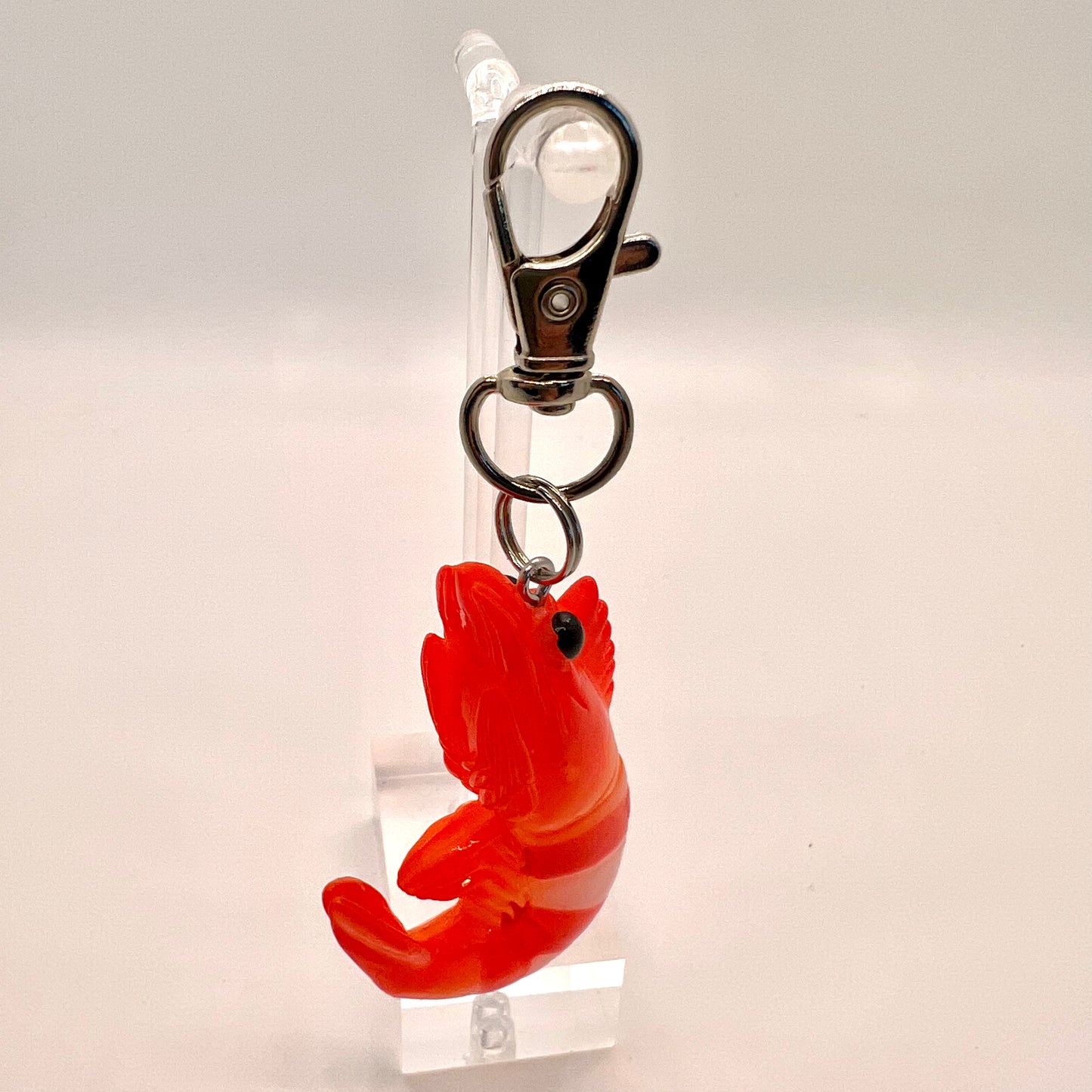 Large Shrimp Keychain