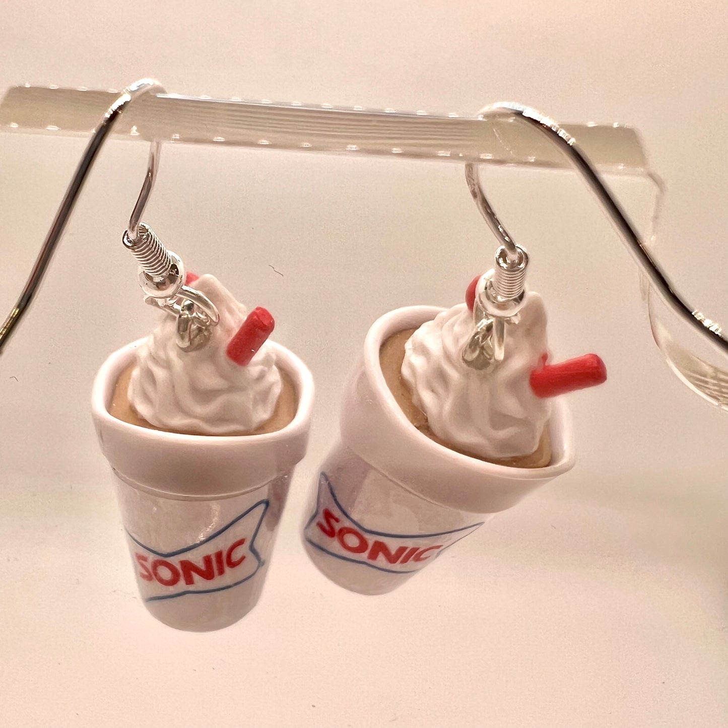 Sonic Milkshake Cup Earrings