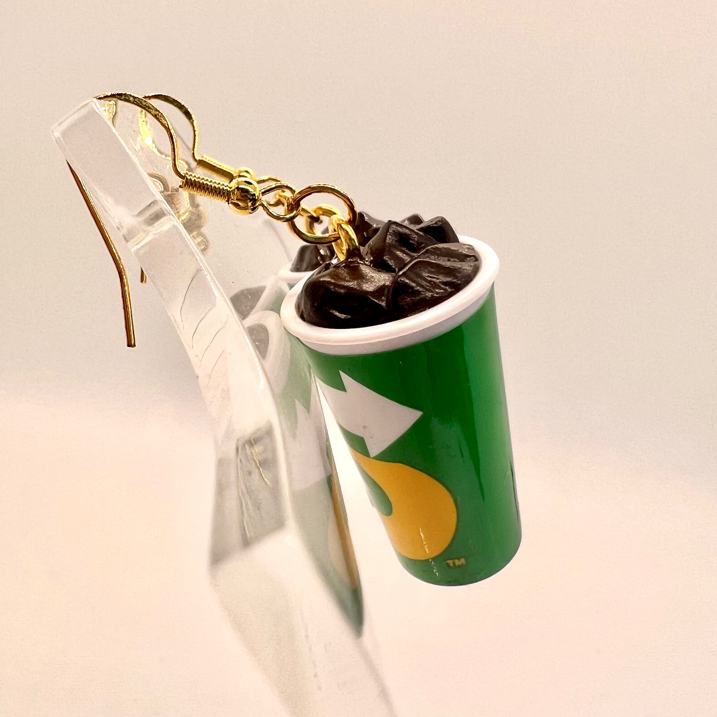 Subway Drink Earrings