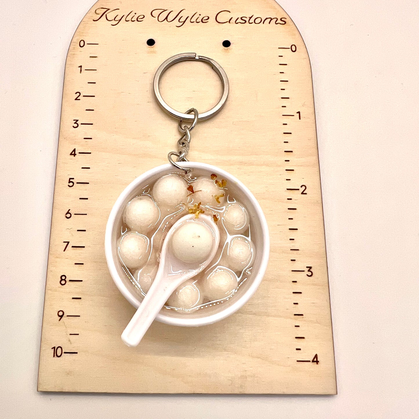 Dumpling Bowl Keychain