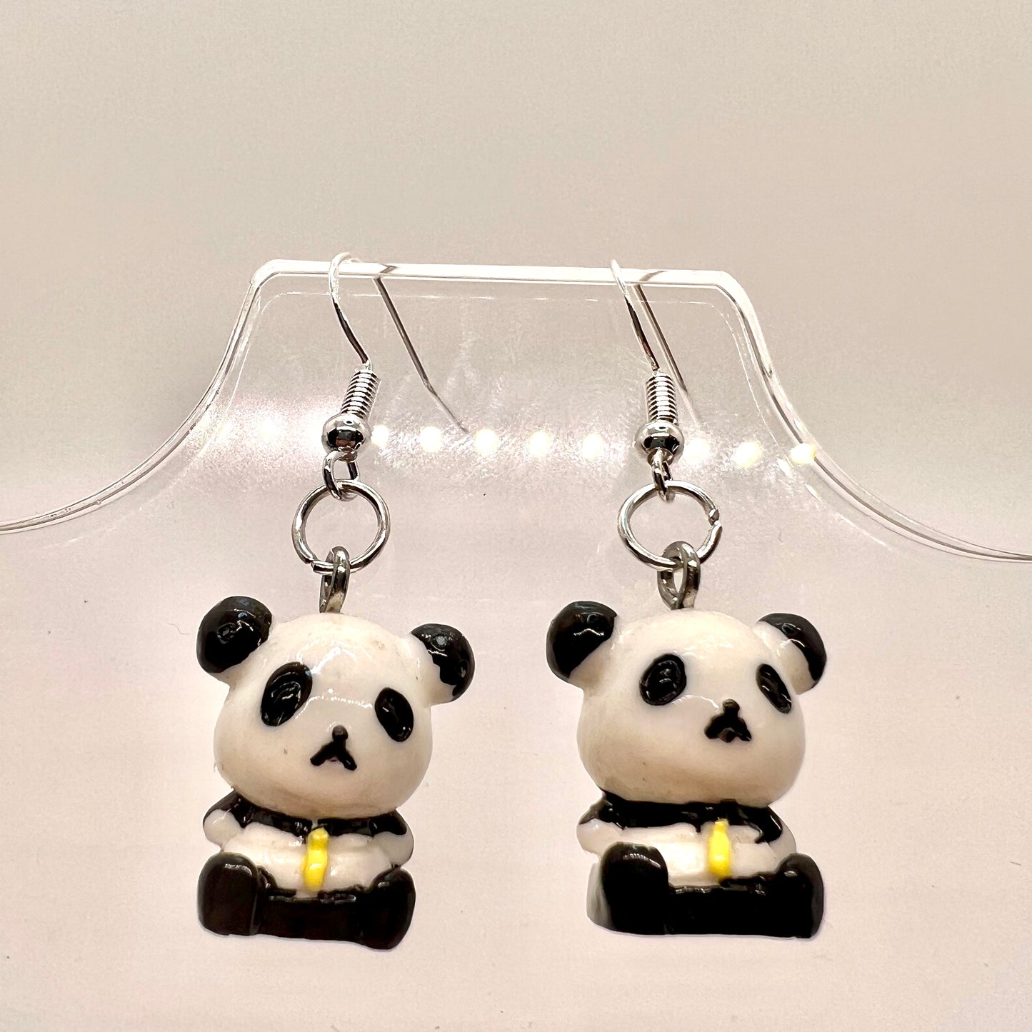 Panda Bear Earrings