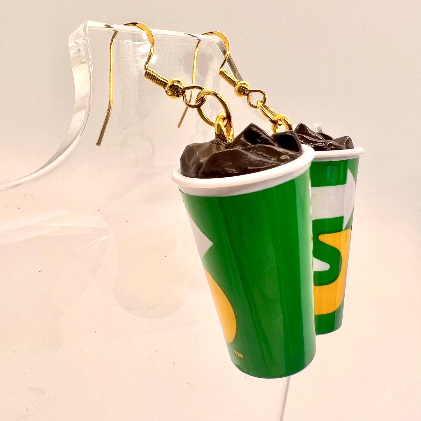 Subway Drink Earrings