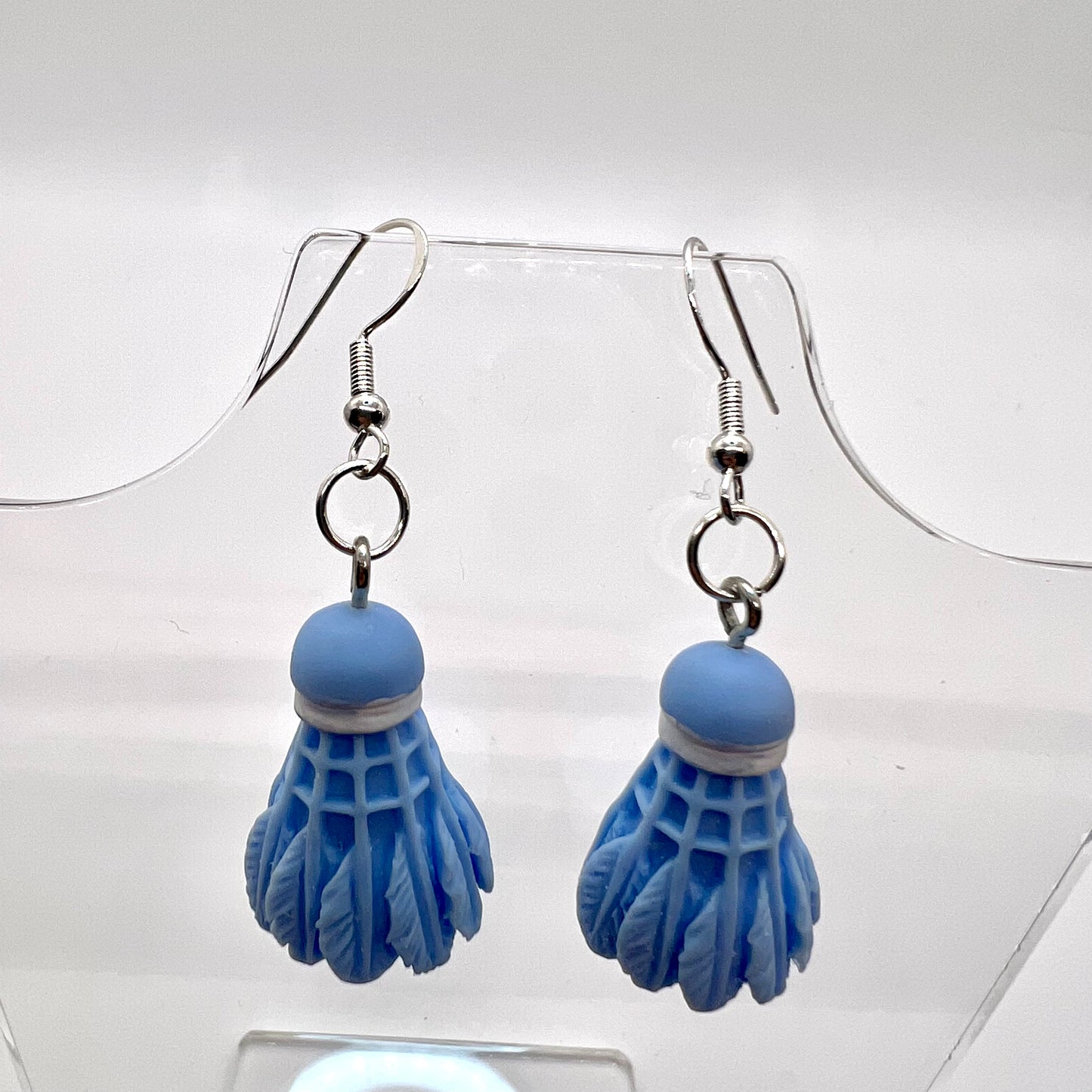 Badminton Birdie Earrings