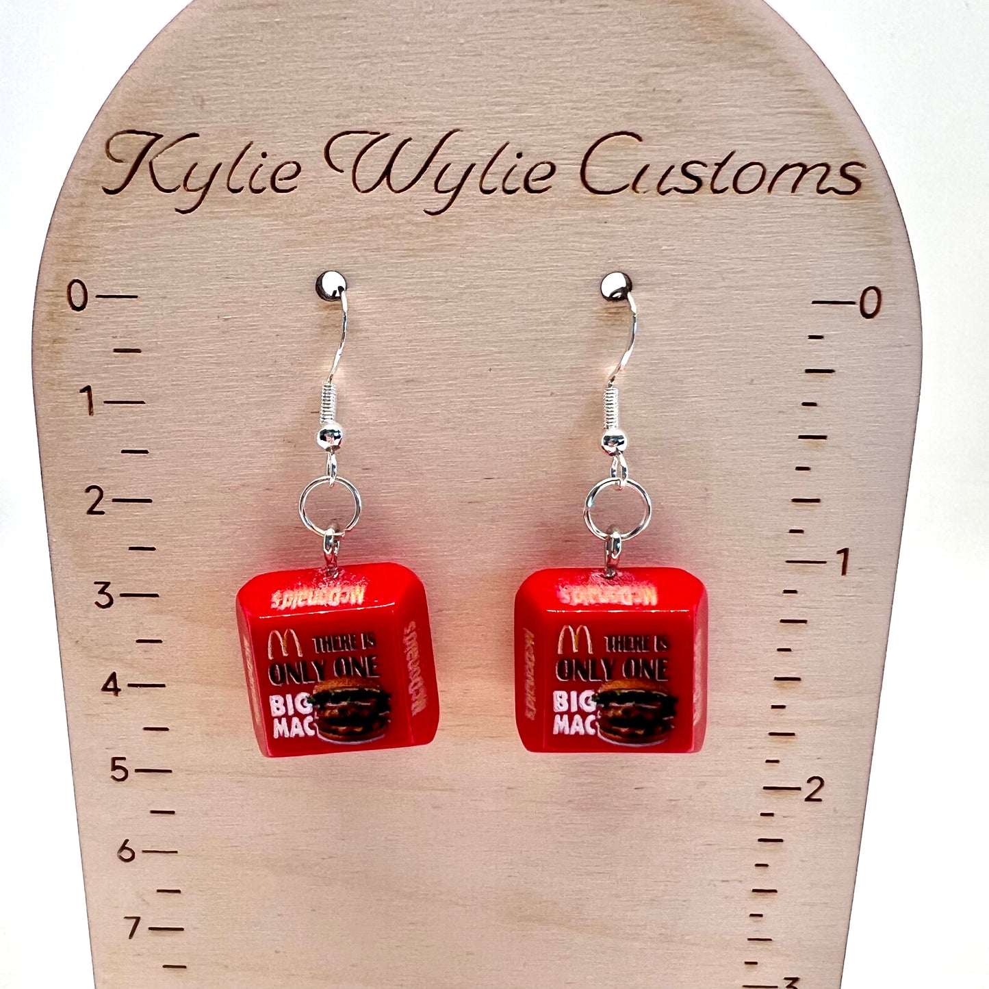 McDonalds Big Mac Earrings