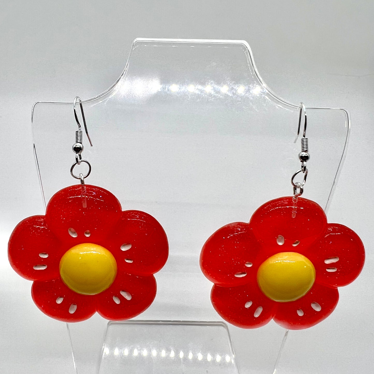 Oversize Flower Earrings