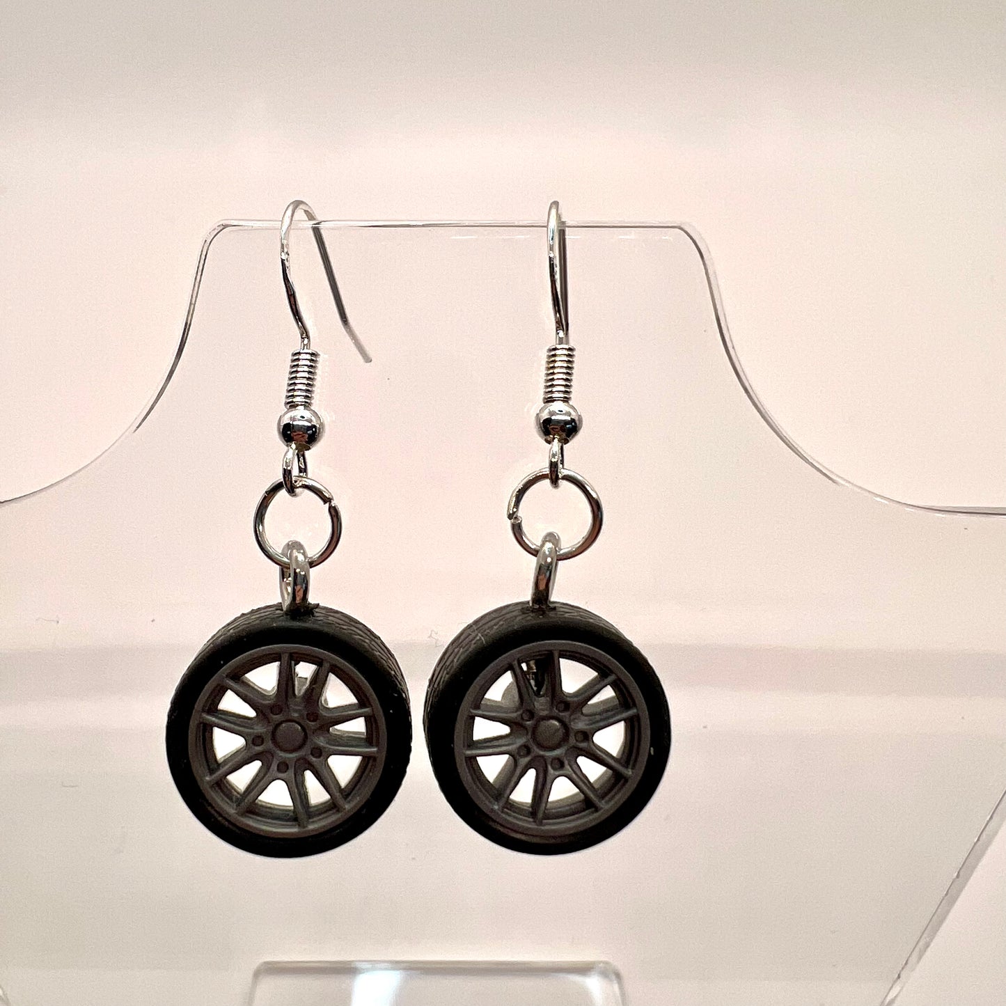 Car Wheel Earrings