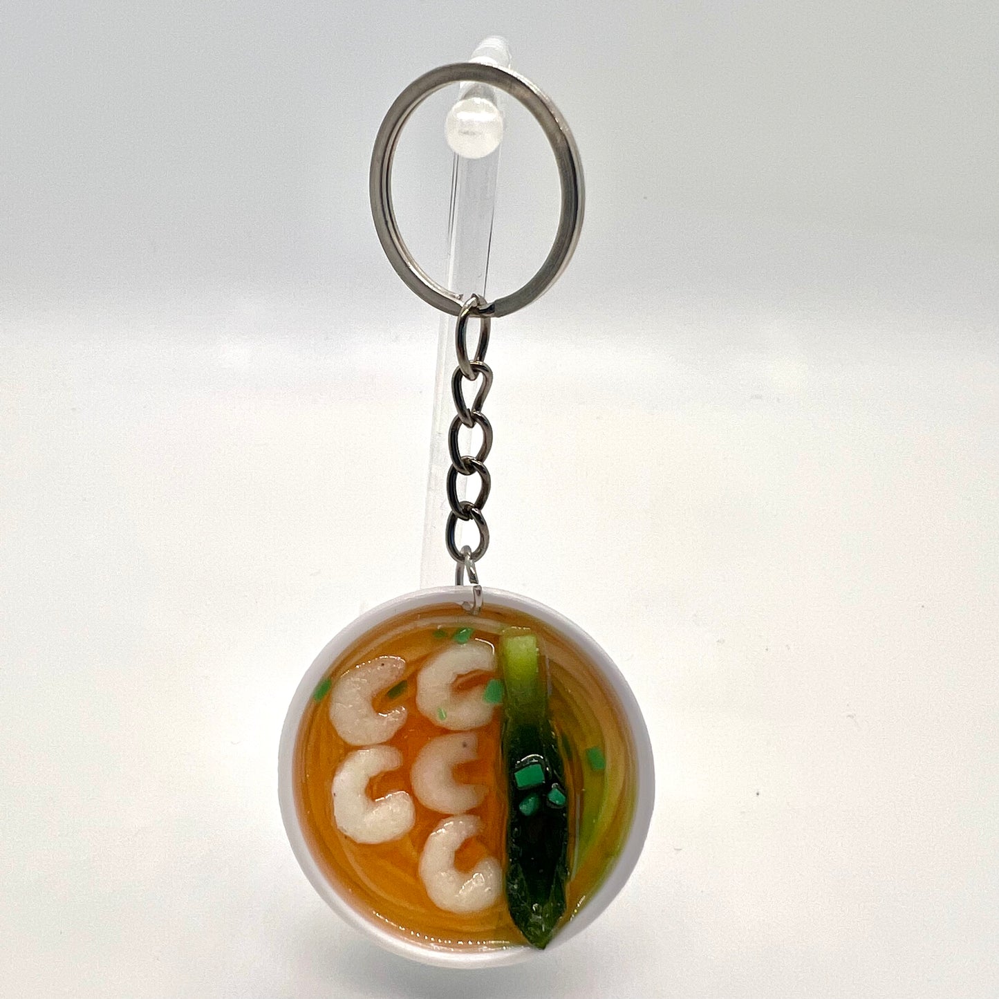 Shrimp Pho Bowl Keychain
