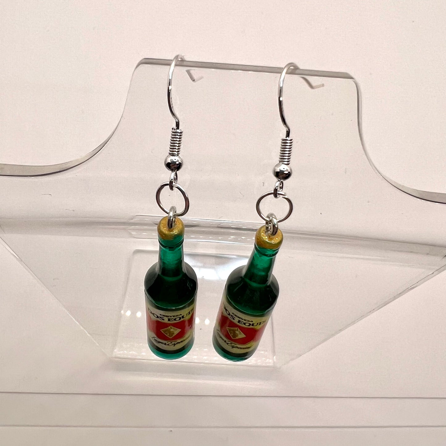 XX Dos Equis Bottle Earrings