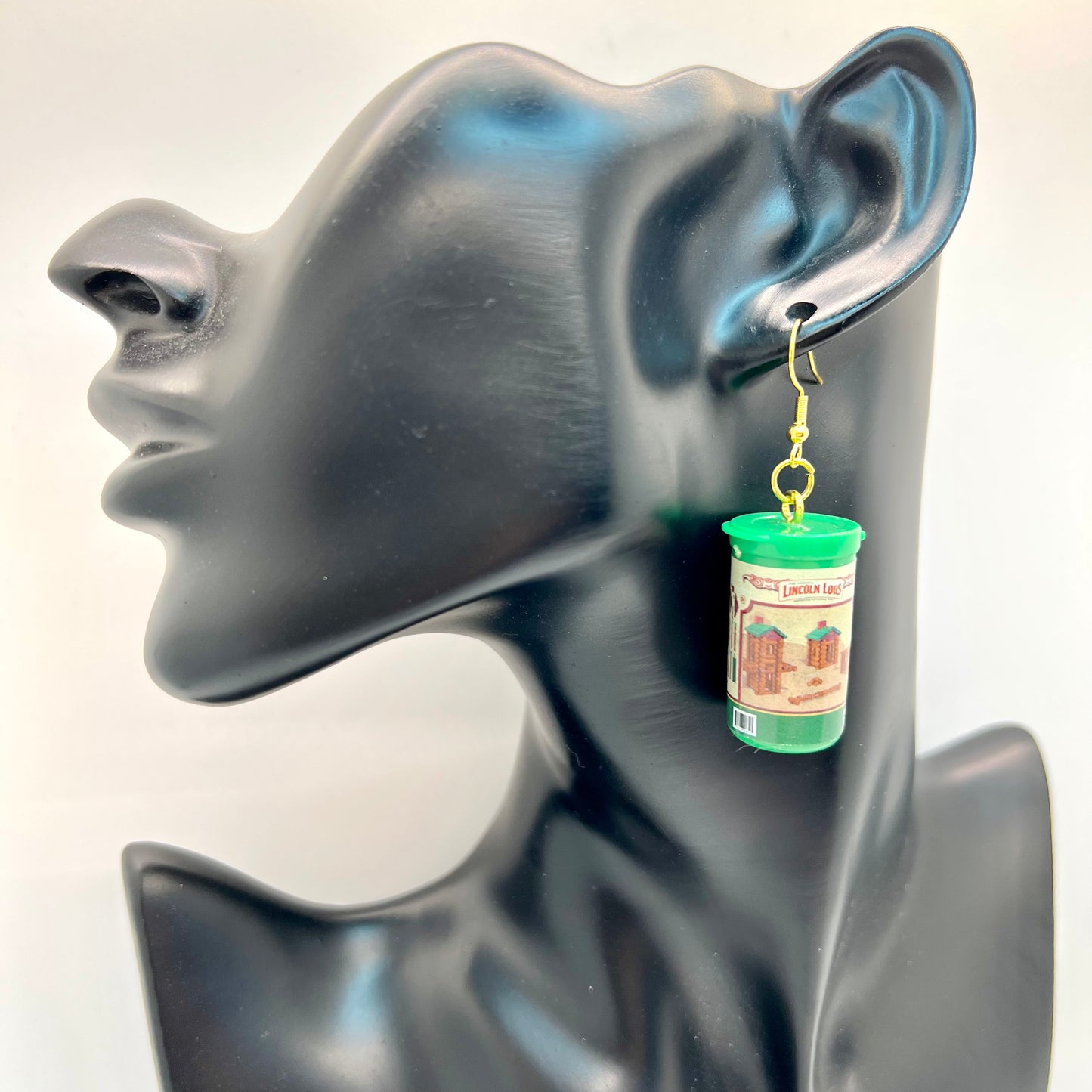 Lincoln Logs Earrings