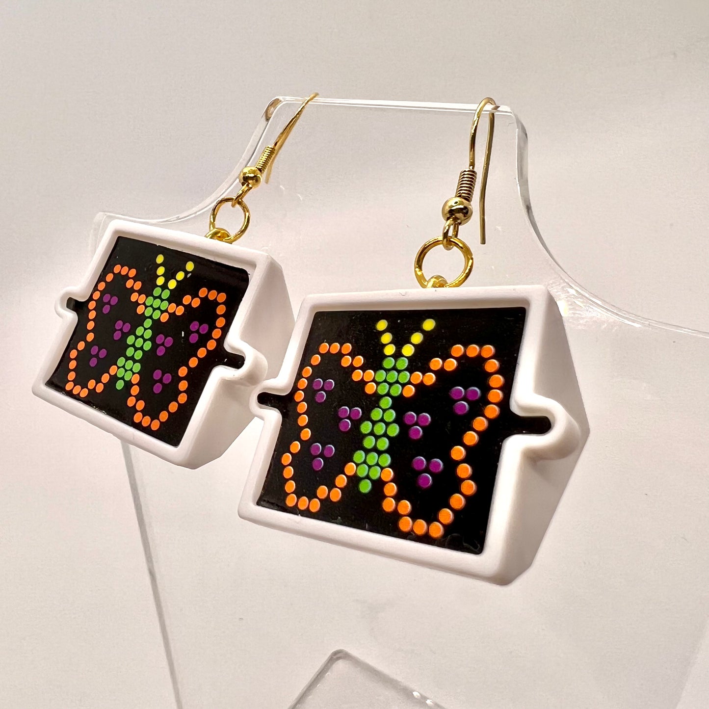 Lite Brite Earrings