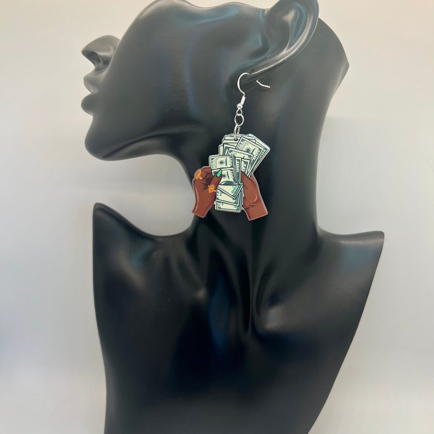 Boss Babe Money Earrings