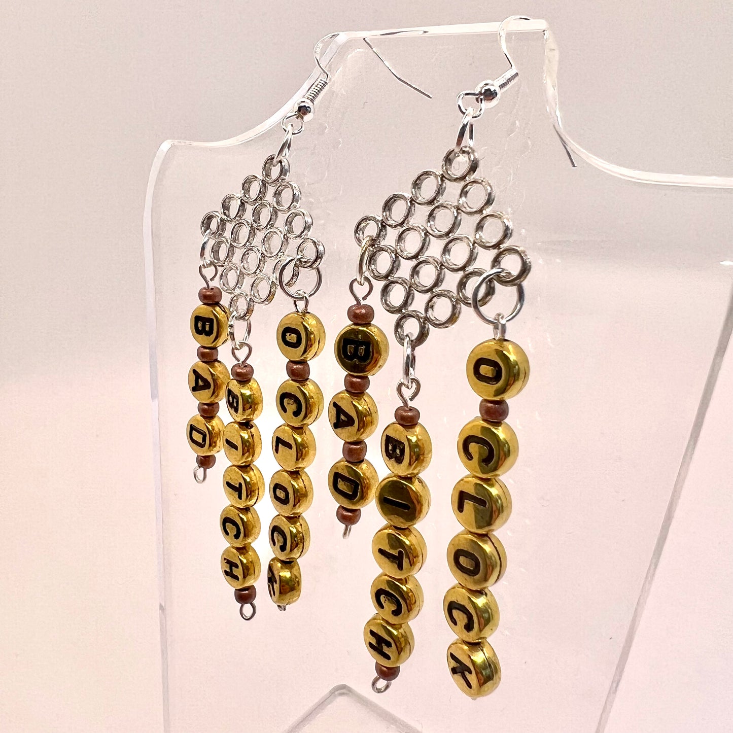 Lizzo “Bad B*tch Oclock” Earrings