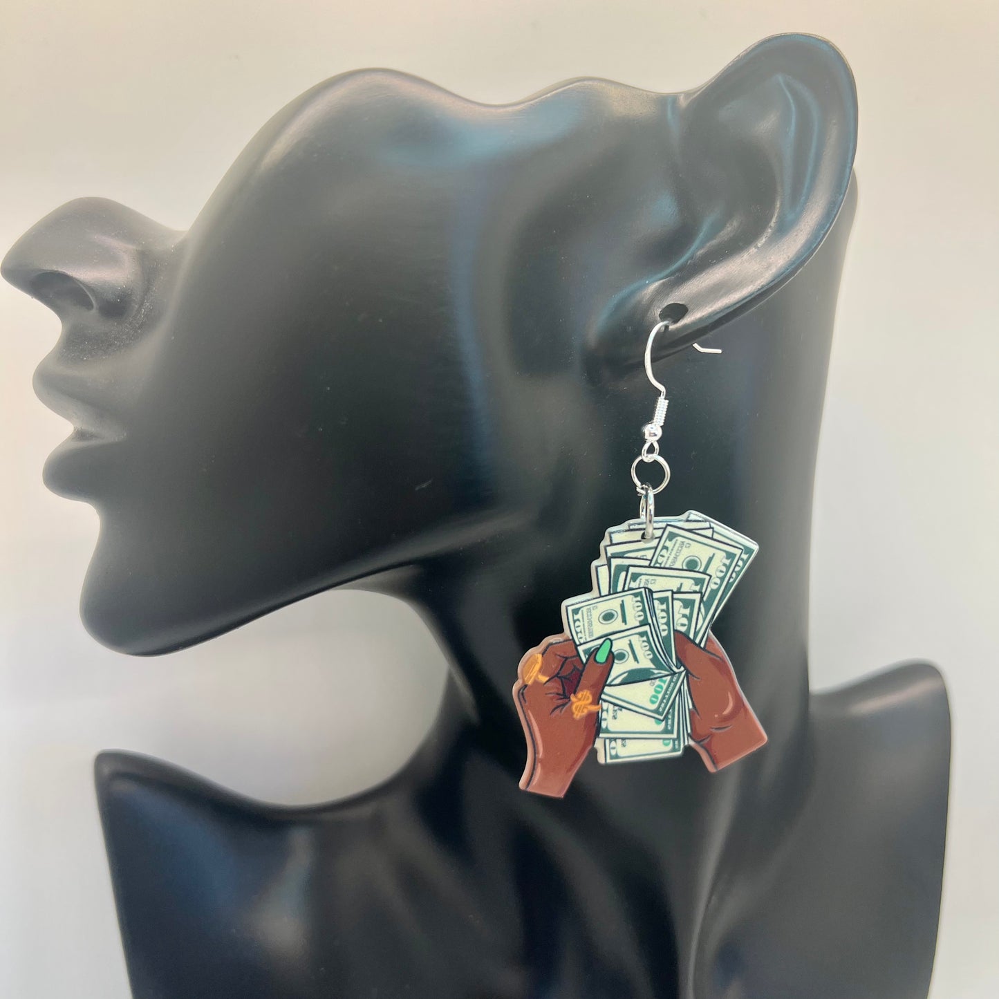 Boss Babe Money Earrings
