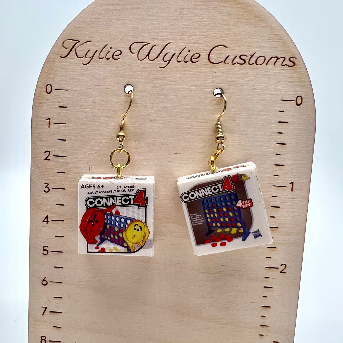Connect Four Earrings