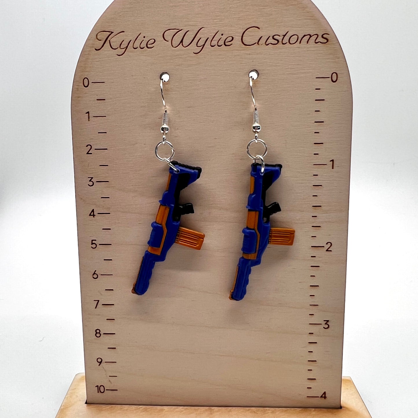 Nerf Gun Blaster Earrings