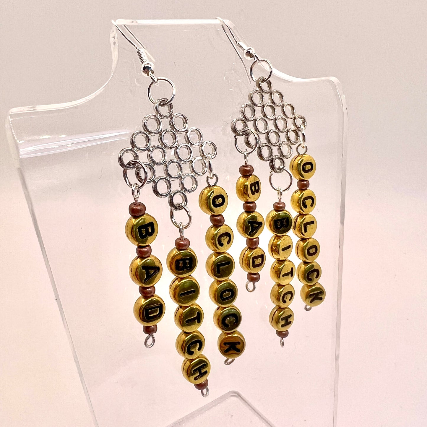 Lizzo “Bad B*tch Oclock” Earrings