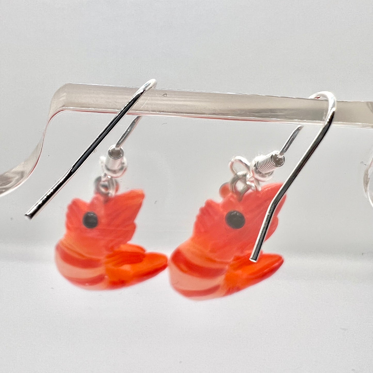 Small Shrimp Earrings