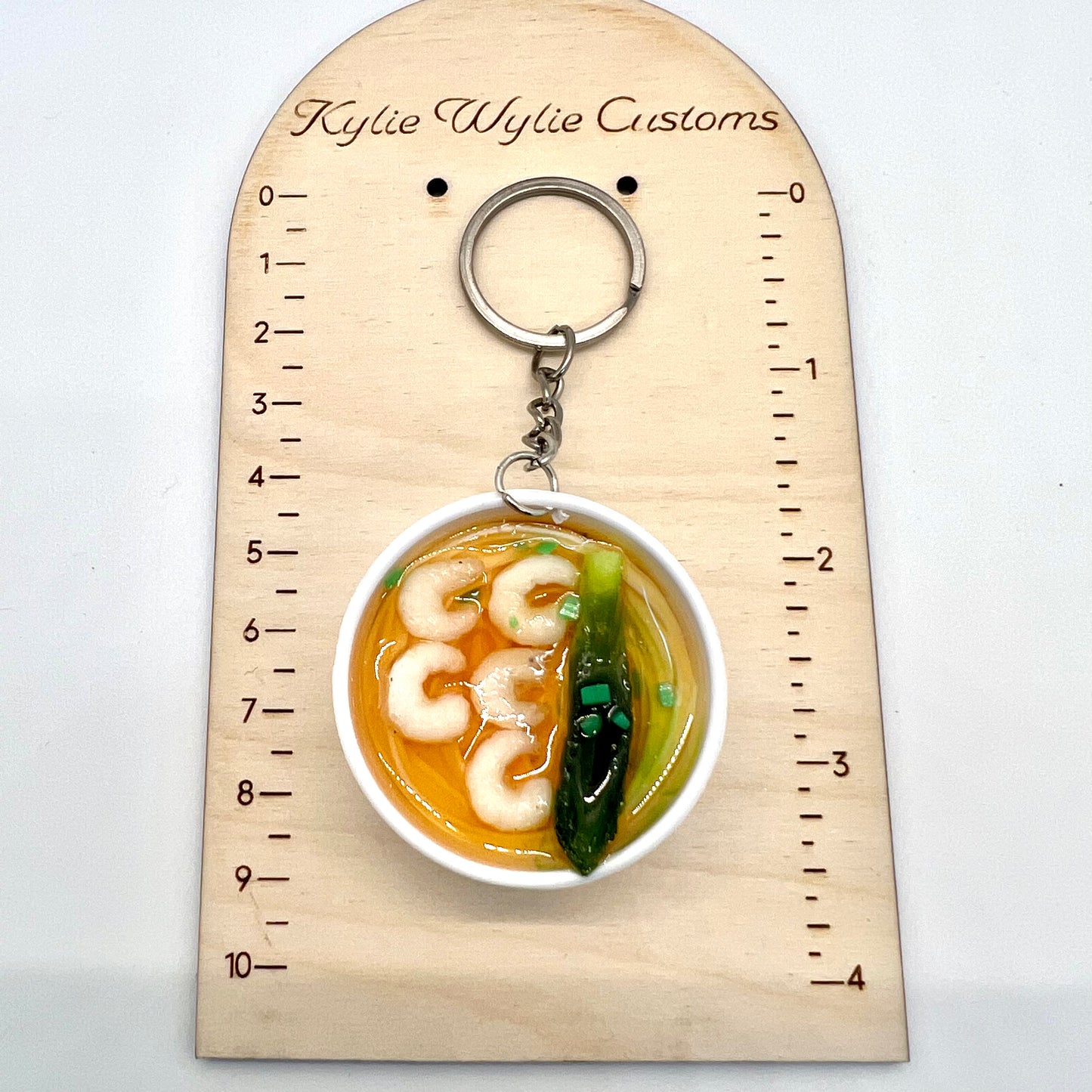 Shrimp Pho Bowl Keychain