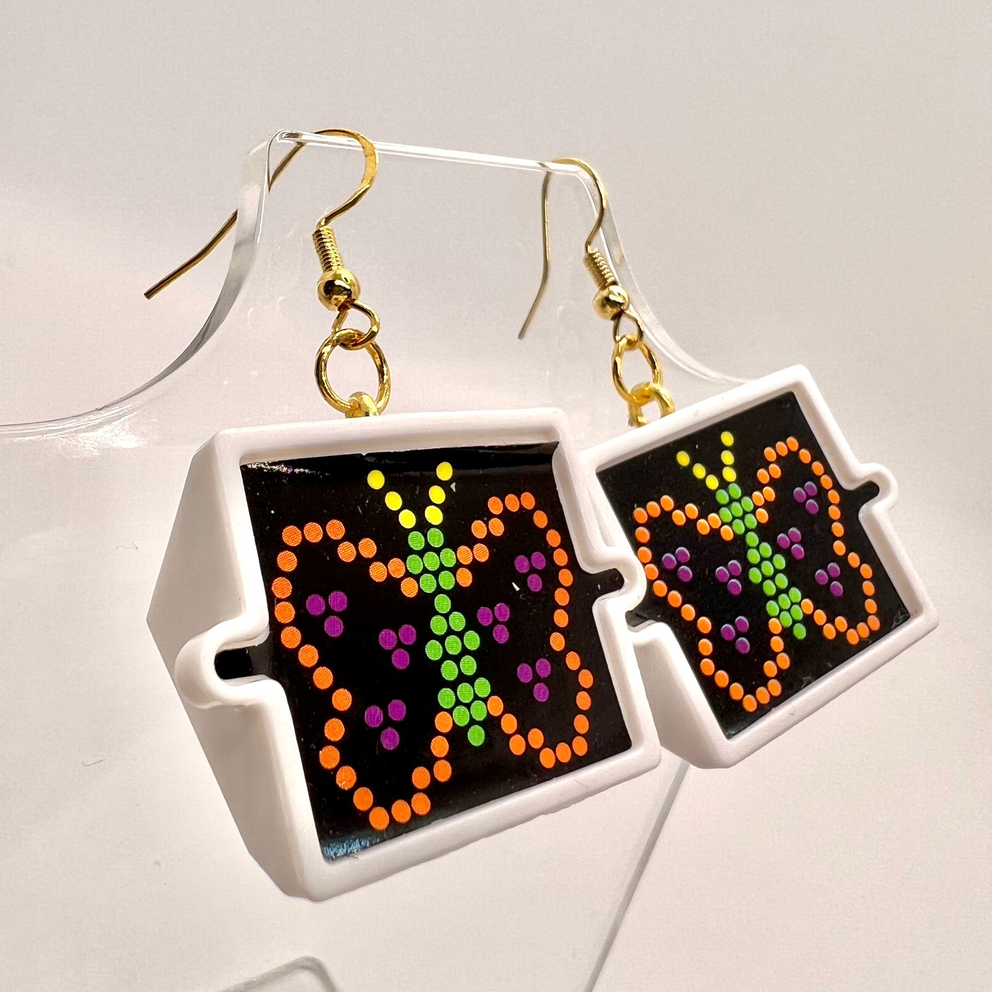 Lite Brite Earrings