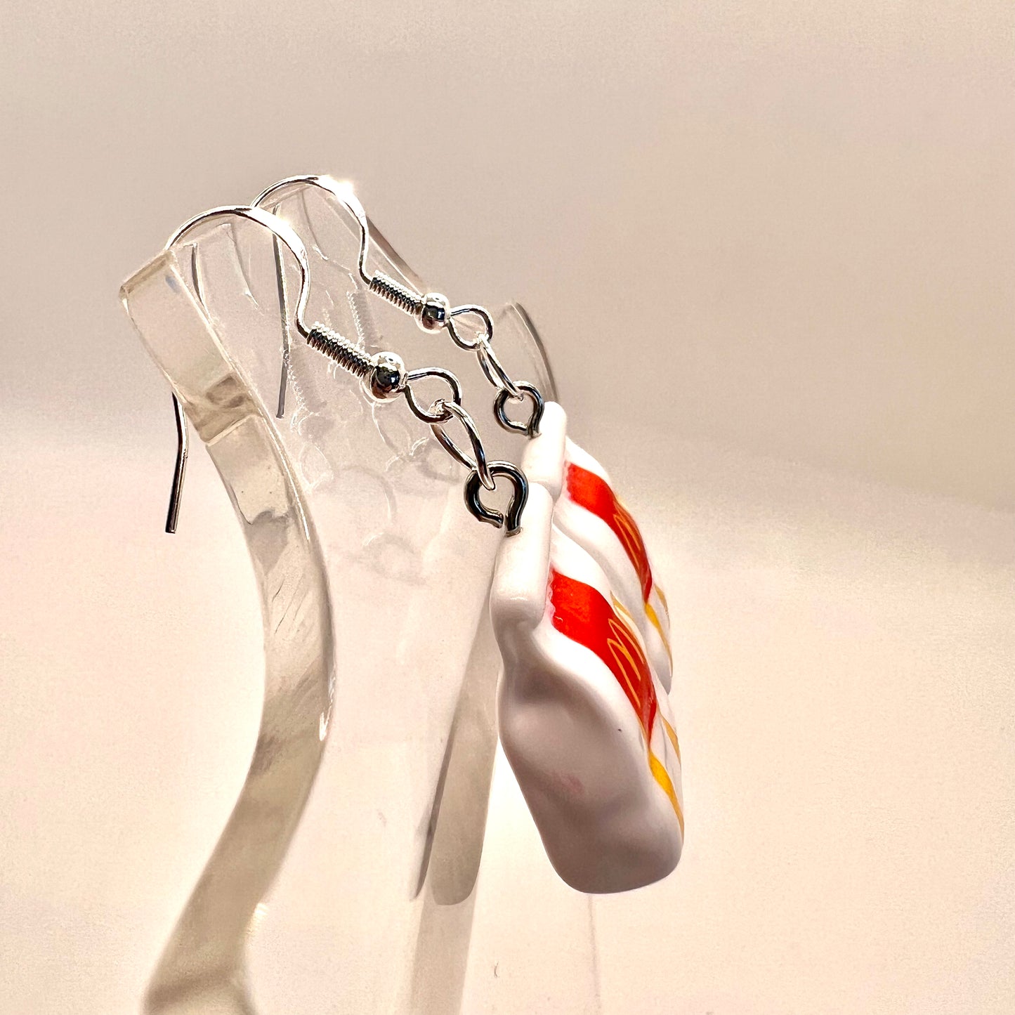 McDonalds Bag Earrings