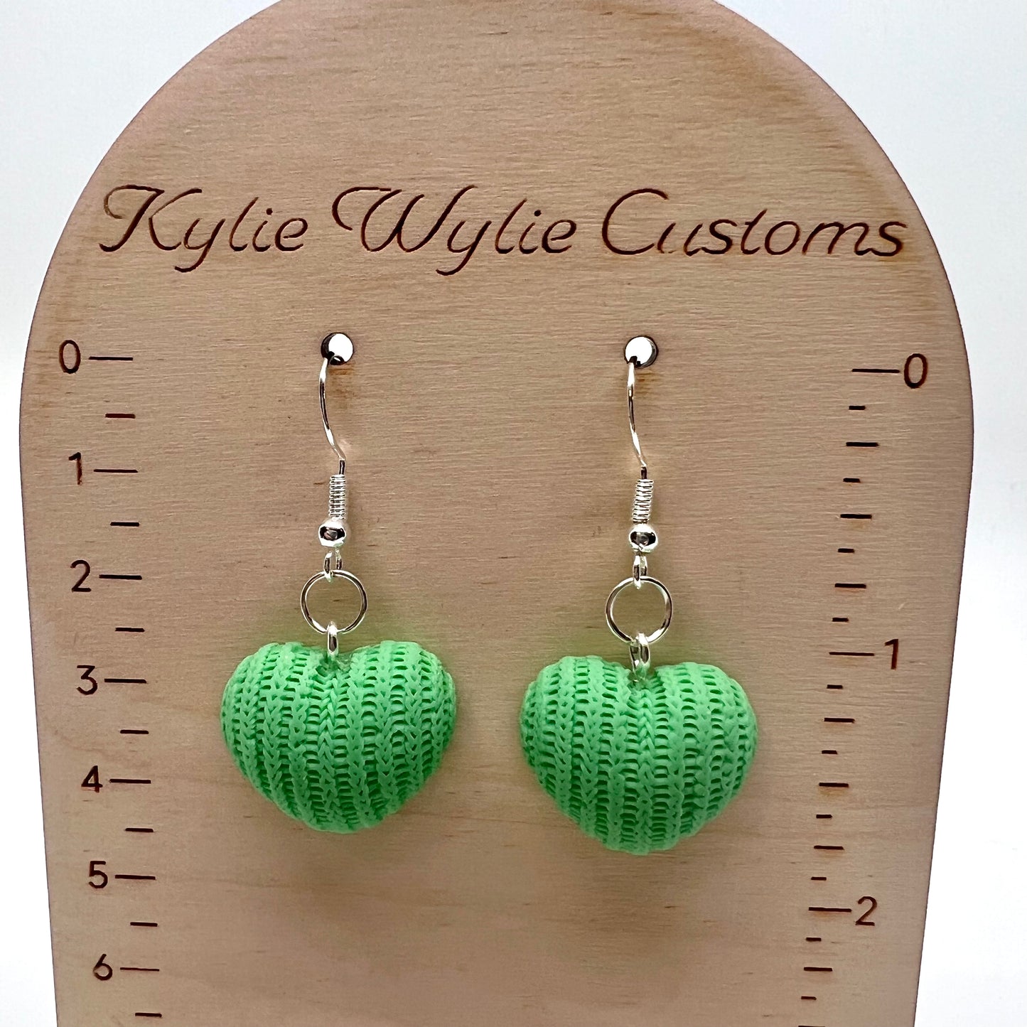 Sweater Heart Earrings