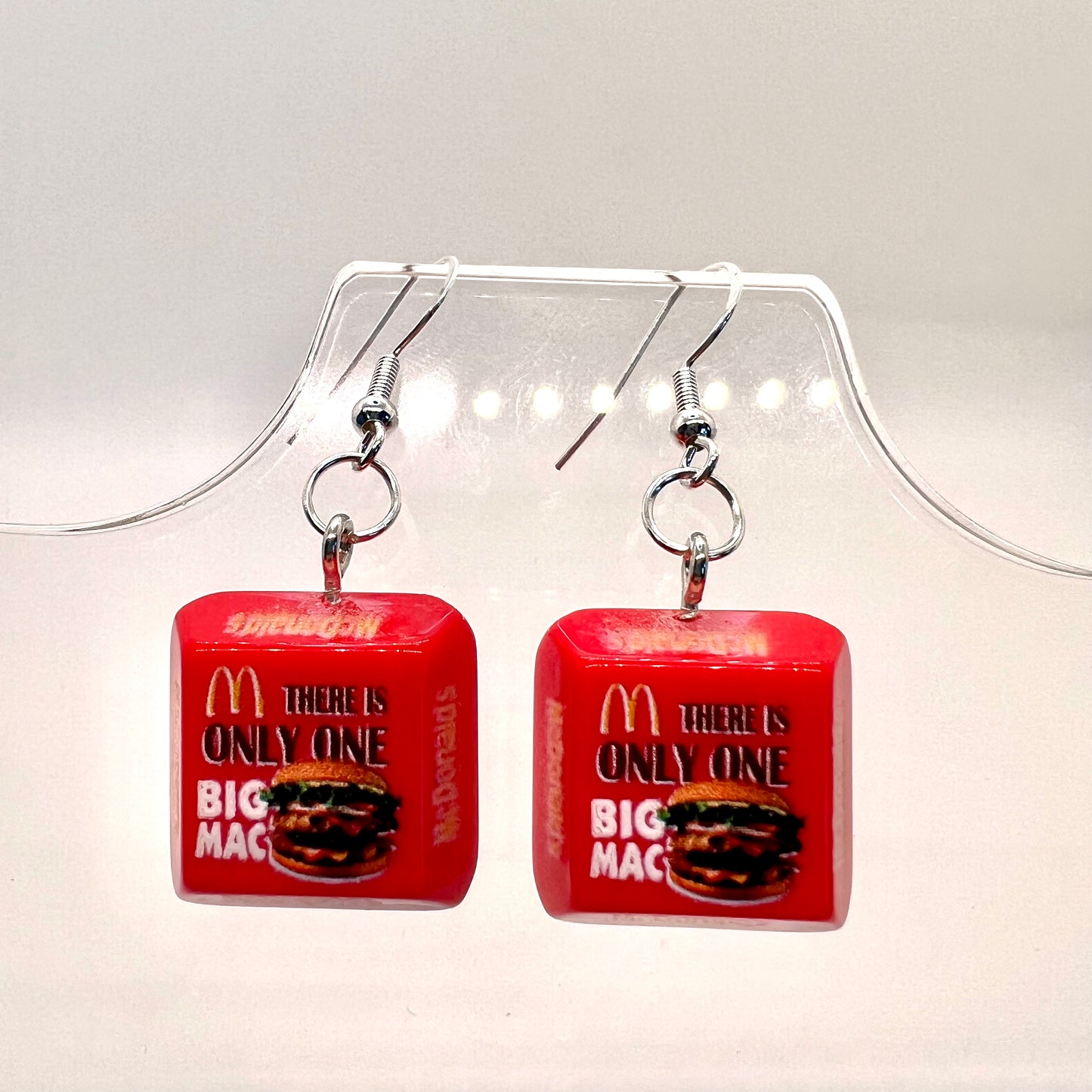 McDonalds Big Mac Earrings
